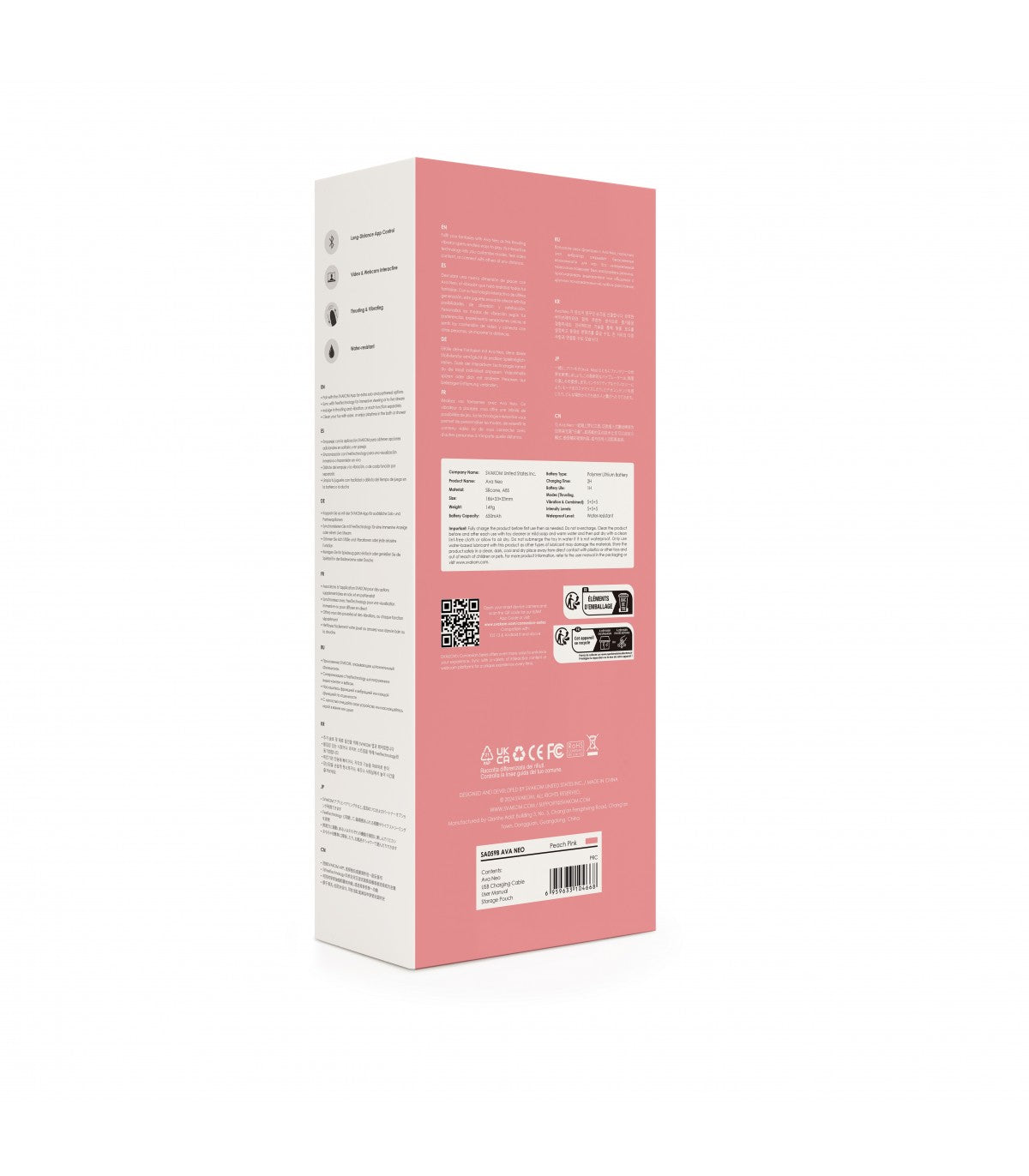 AVA NEO PEACH PINK