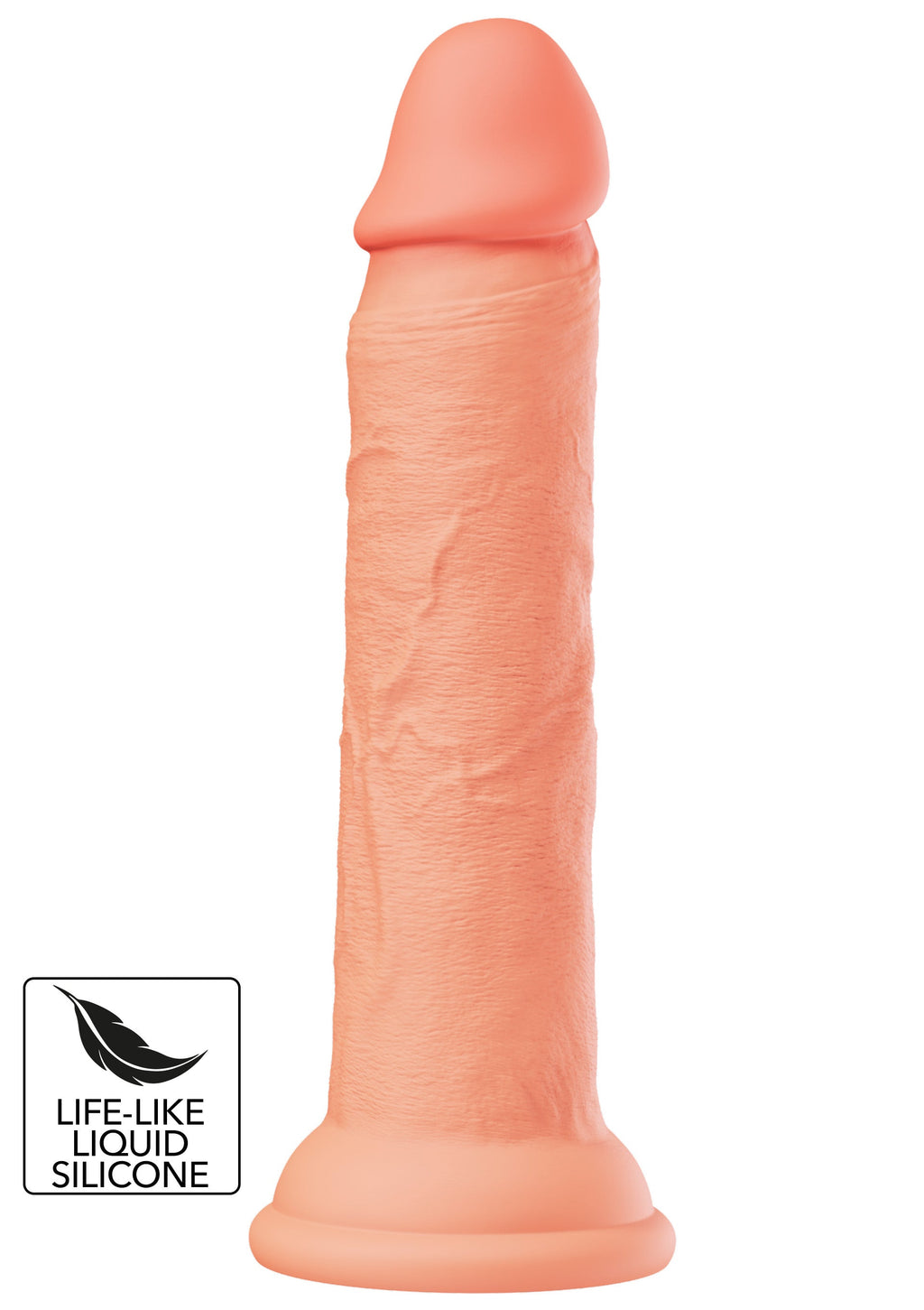Realistic liquid silicone dildo 19 cm