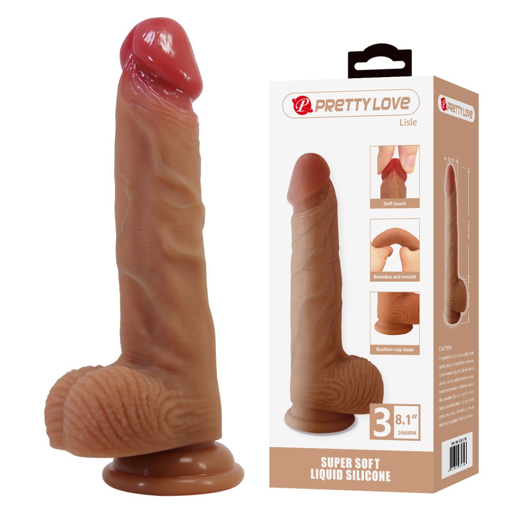 Pretty Love Lisle 8.1 Inch Dildo