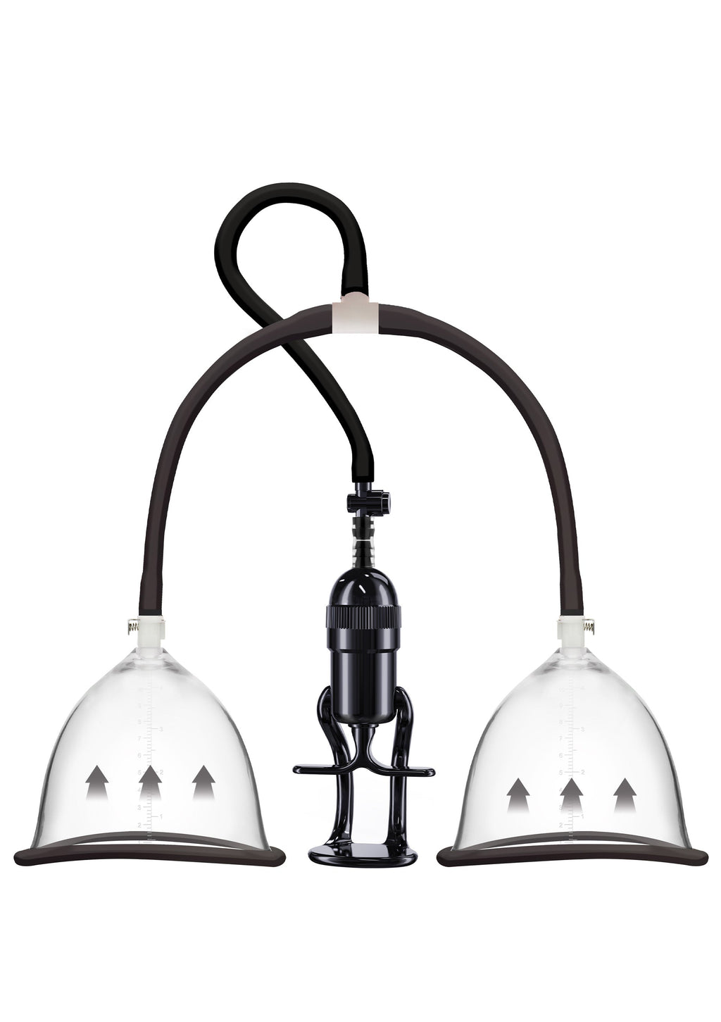 Black M/L Vacuum Breast Pump for Pleasure