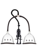 Black M/L Vacuum Breast Pump for Pleasure