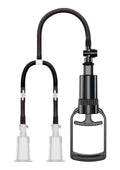 Black M/L Vacuum Nipple Pump for Pleasure