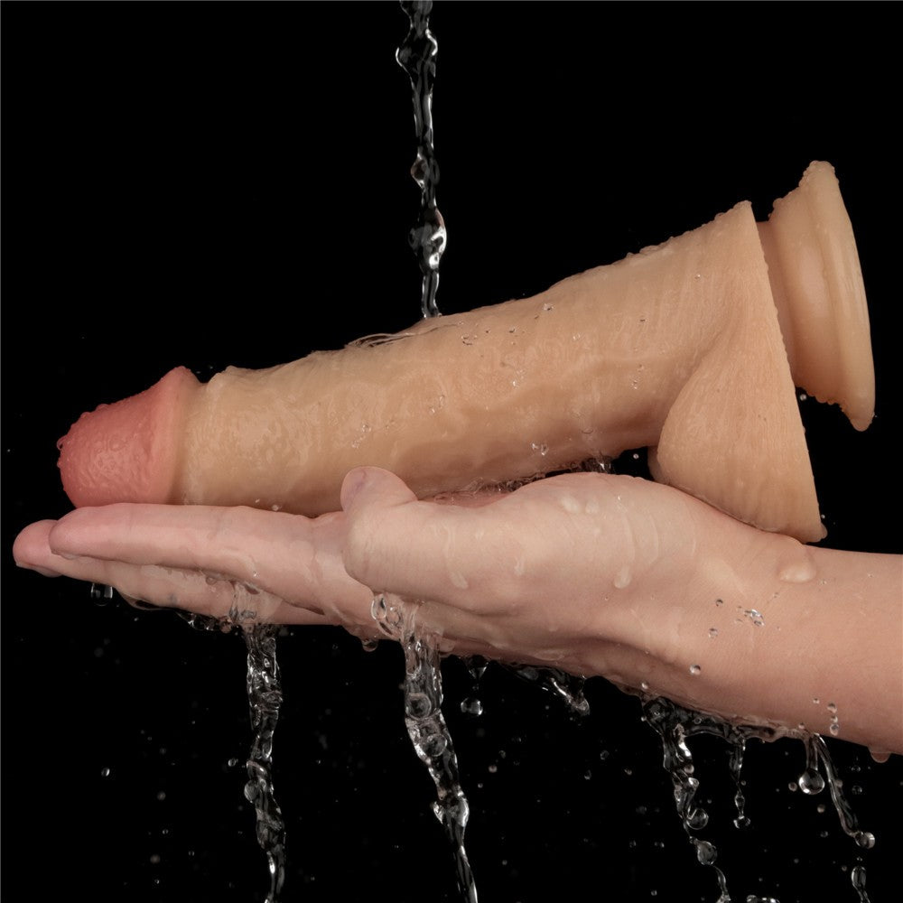 8'' Power Basics Vibrating Penis