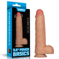 9.5" Power Basics Vibrating Penis