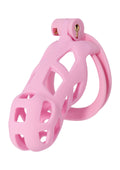 Pink long penis cage