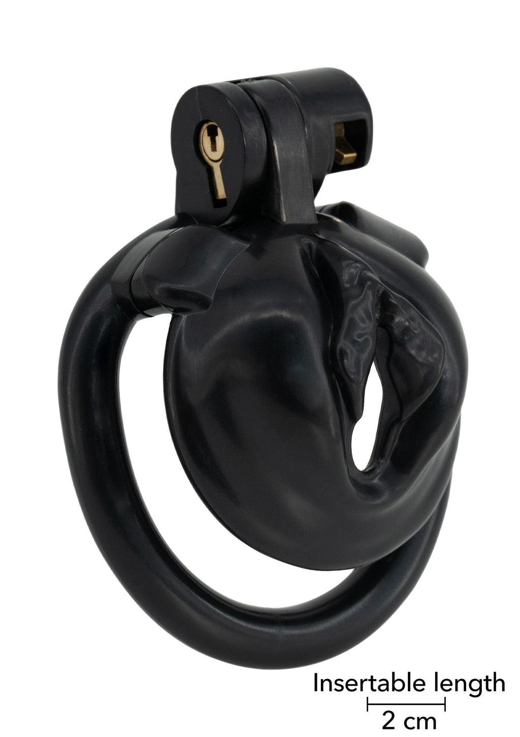 Sissy Trainer Cock Lock X-Short Black