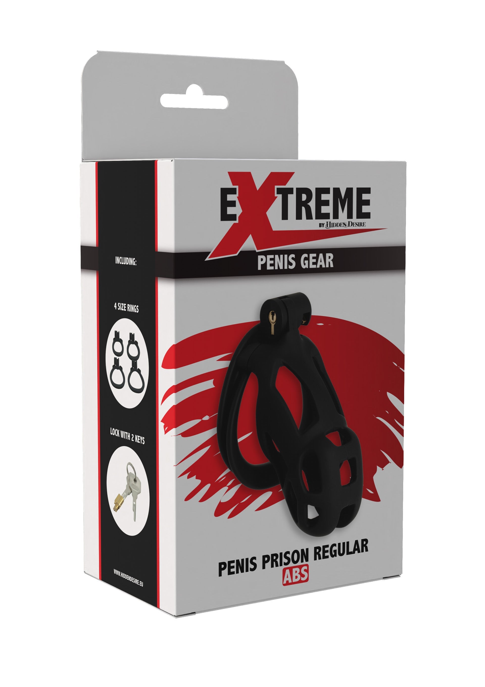 Normal Black Prison Penis Cage