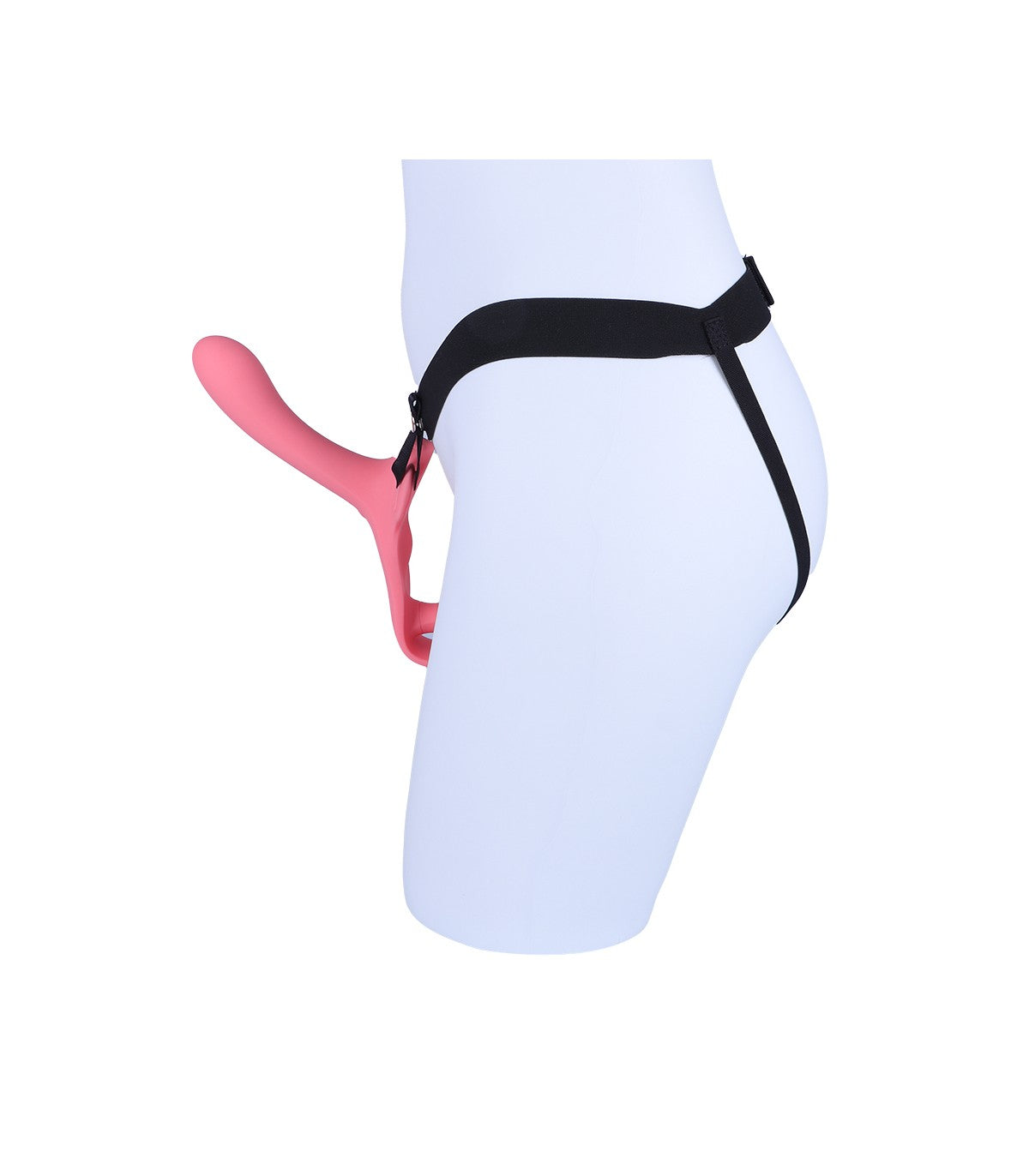 TWINY DOUBLE STRAP-ON VIBRATING LIQUID SILICONE HARNESS USB
