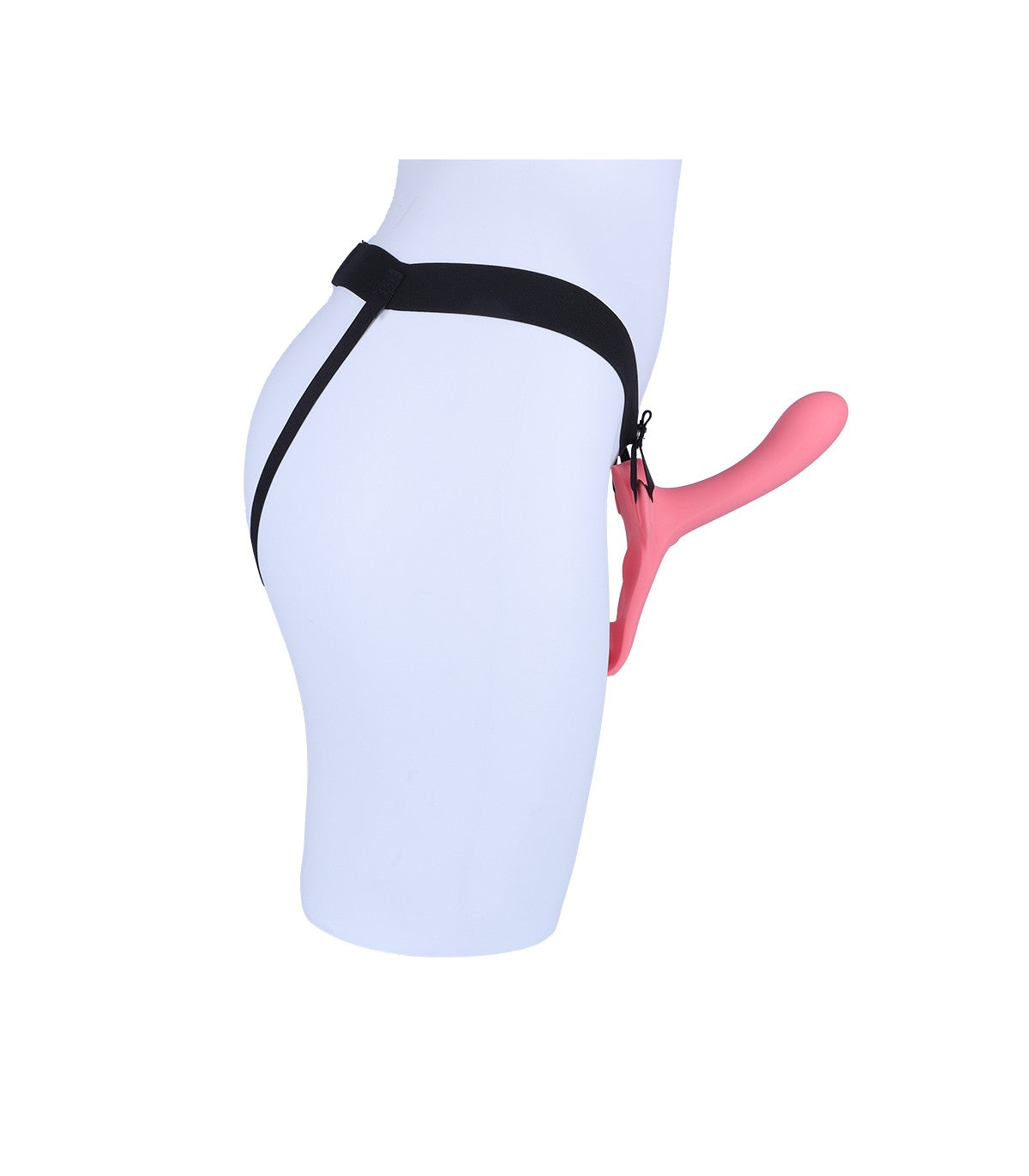 TWINY DOUBLE STRAP-ON VIBRATING LIQUID SILICONE HARNESS USB