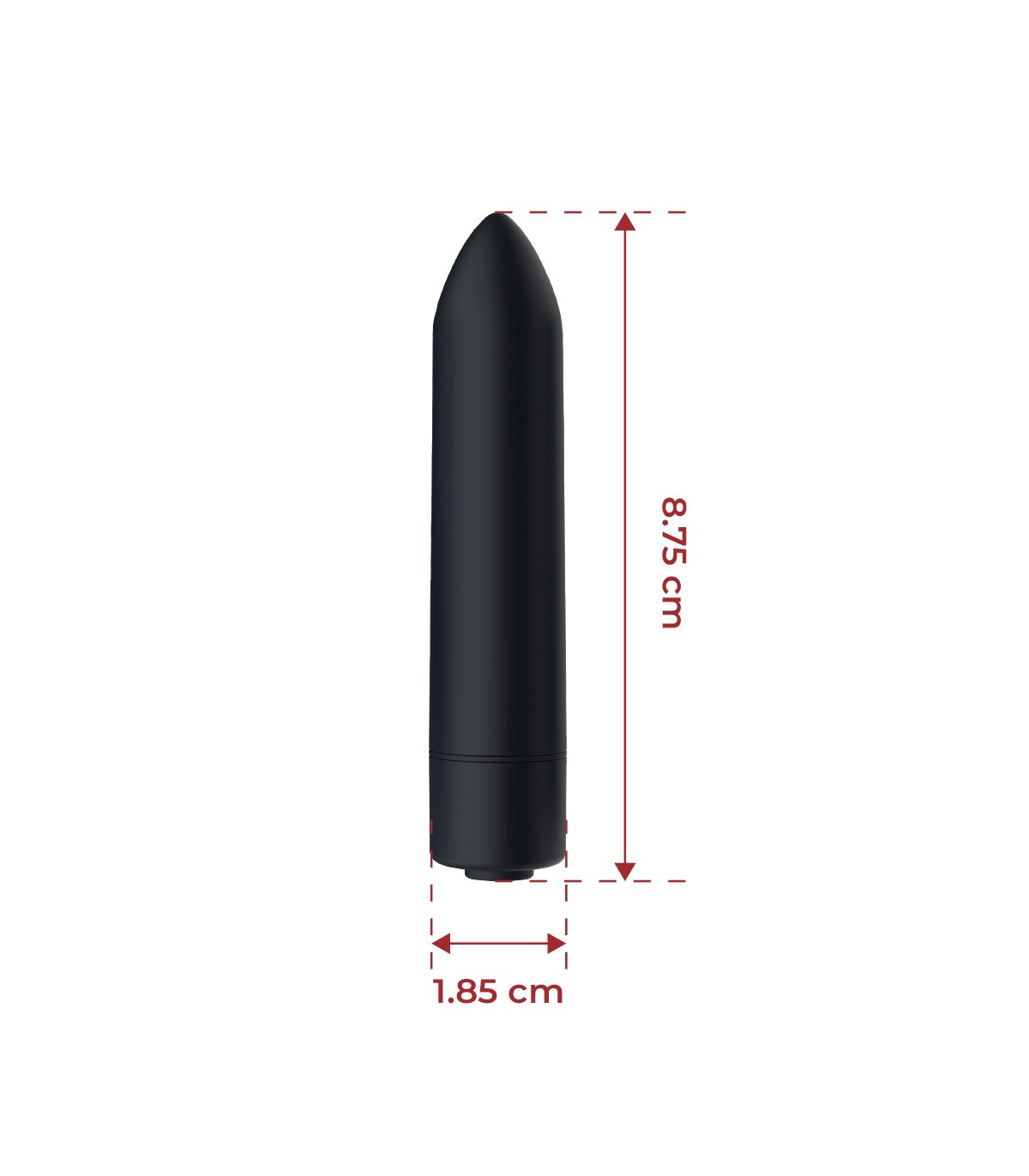 RECHARGEABLE VIBRATING BULLET "ONDA TI AMO CLITERALMENTE"