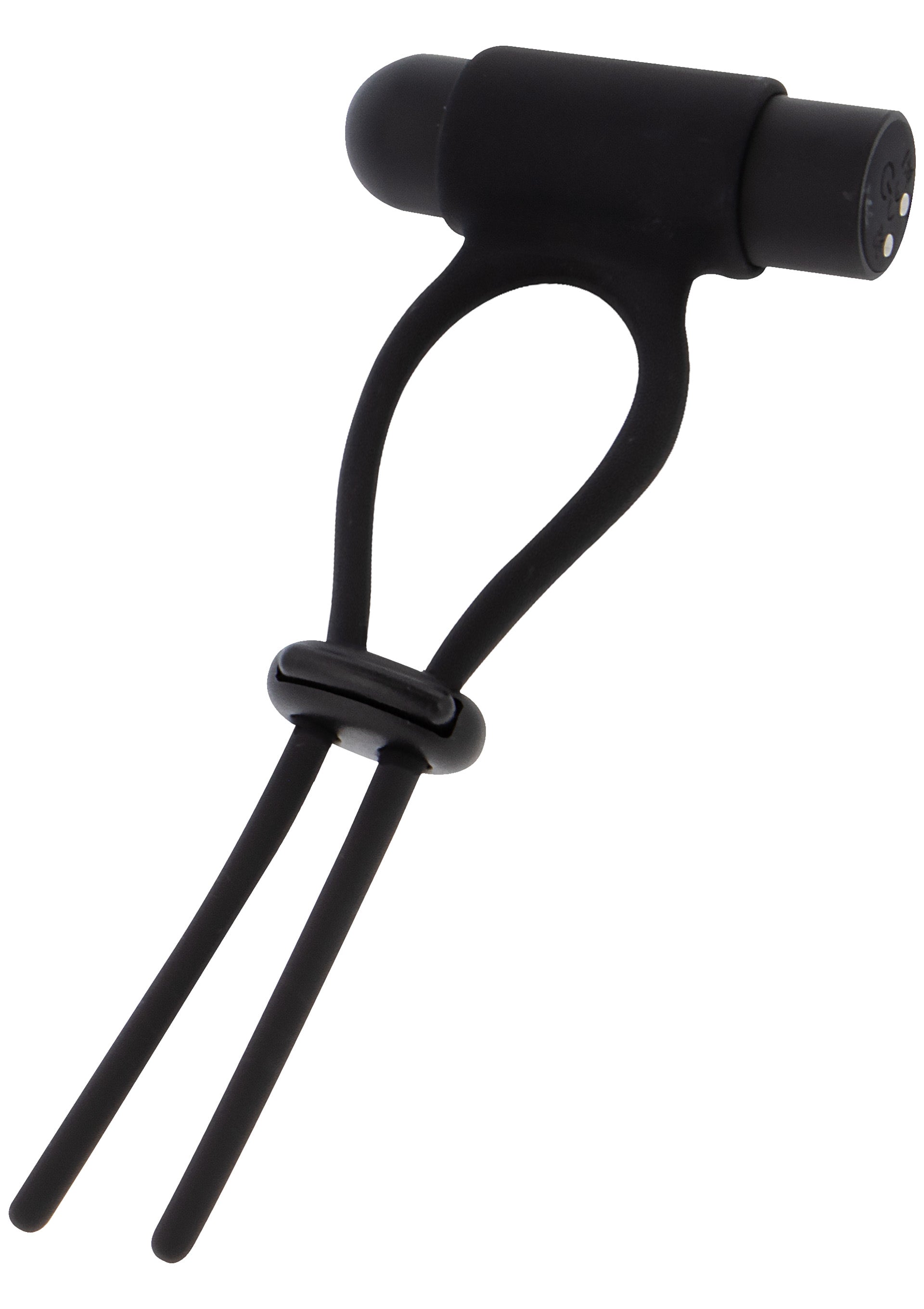 Black adjustable vibrating C-ring