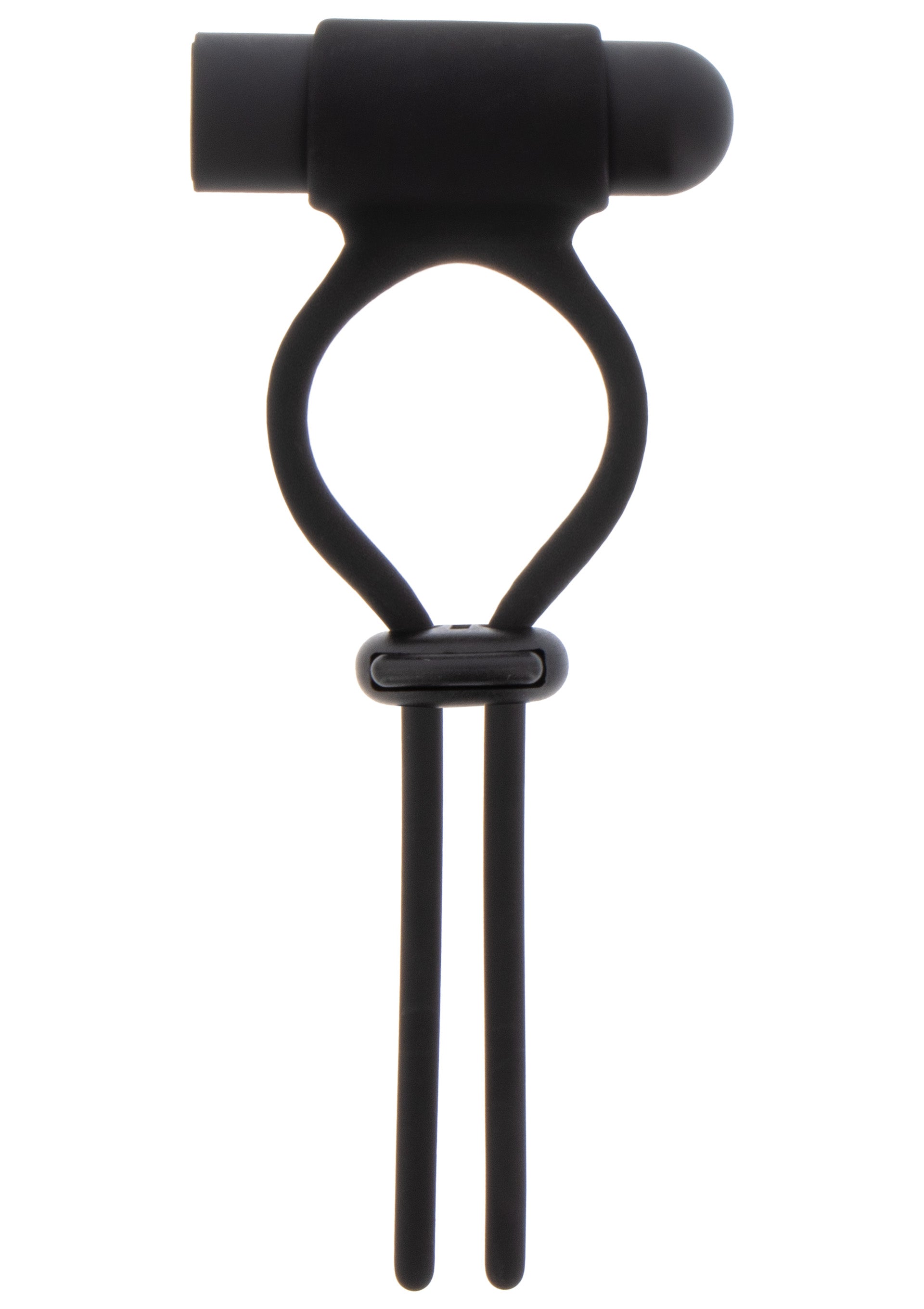 Black adjustable vibrating C-ring