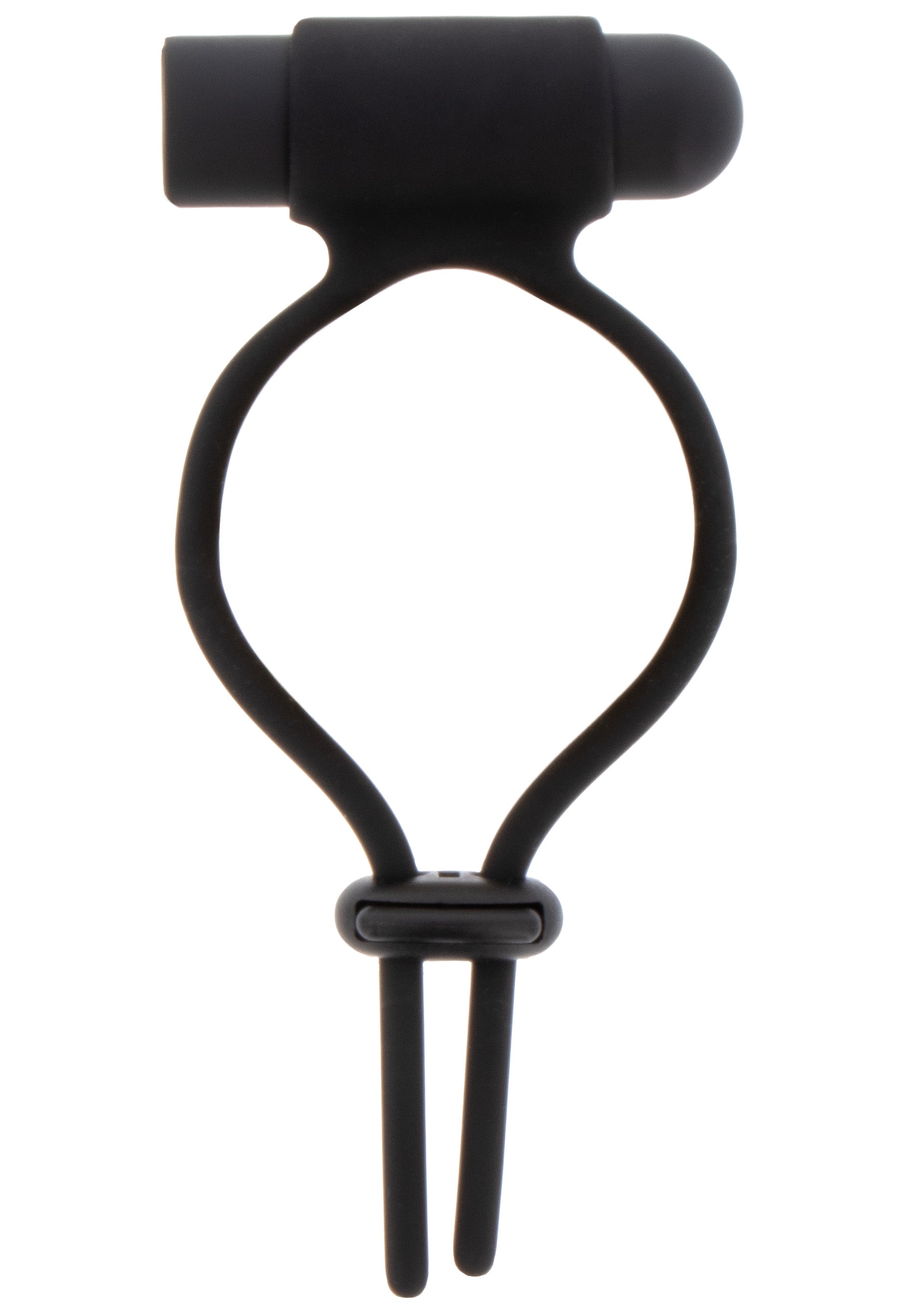 Black adjustable vibrating C-ring