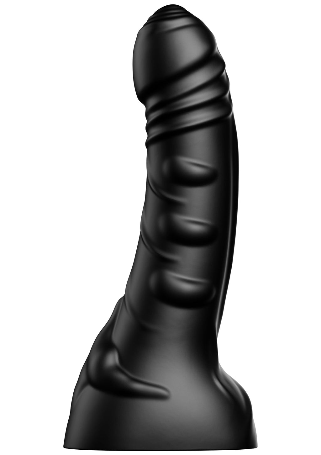 Large black PVC dong 34 cm