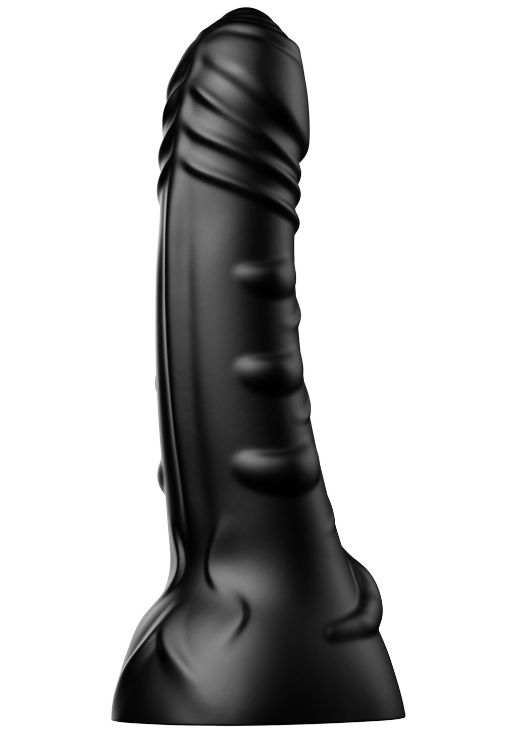 Large black PVC dong 34 cm