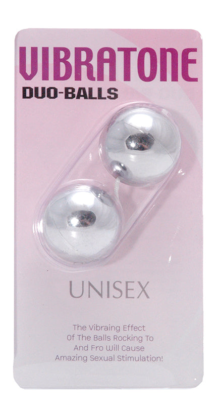VIBRATONE DUO BALLS SILVER BLISTER