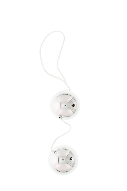 VIBRATONE DUO BALLS SILVER BLISTER