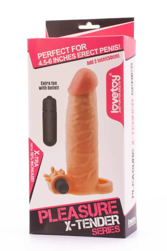 Pleasure X-Tender n. 1 Vibrating Penis Sleeve