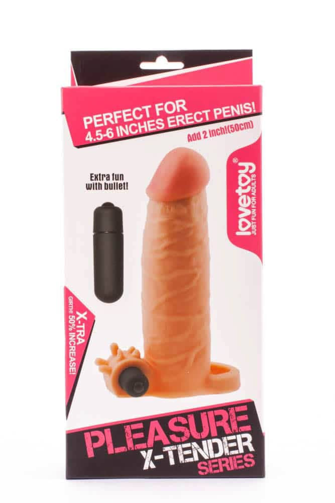 Pleasure X-Tender n. 1 Vibrating Penis Sleeve