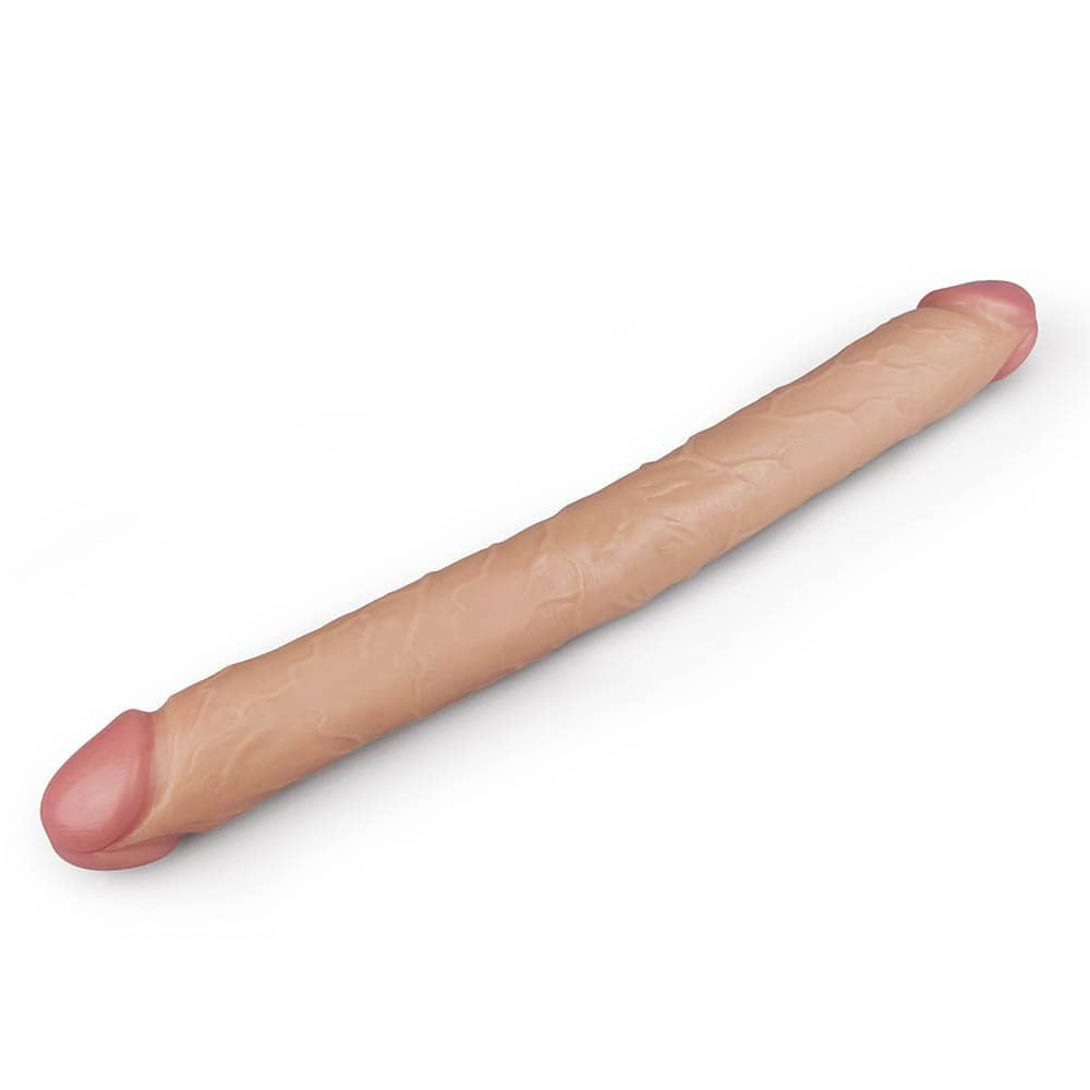 Realistic ultra-thin double dildo