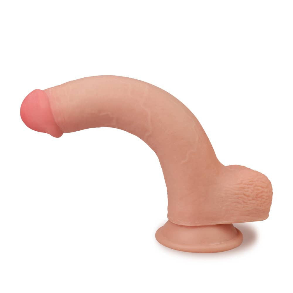8" soft skin-like dildo