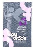 2-in-1 Sensual Massage Lubricant Gel - 5ml sachet