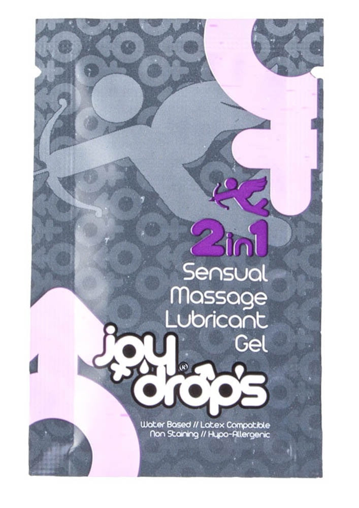 2-in-1 Sensual Massage Lubricant Gel - 5ml sachet