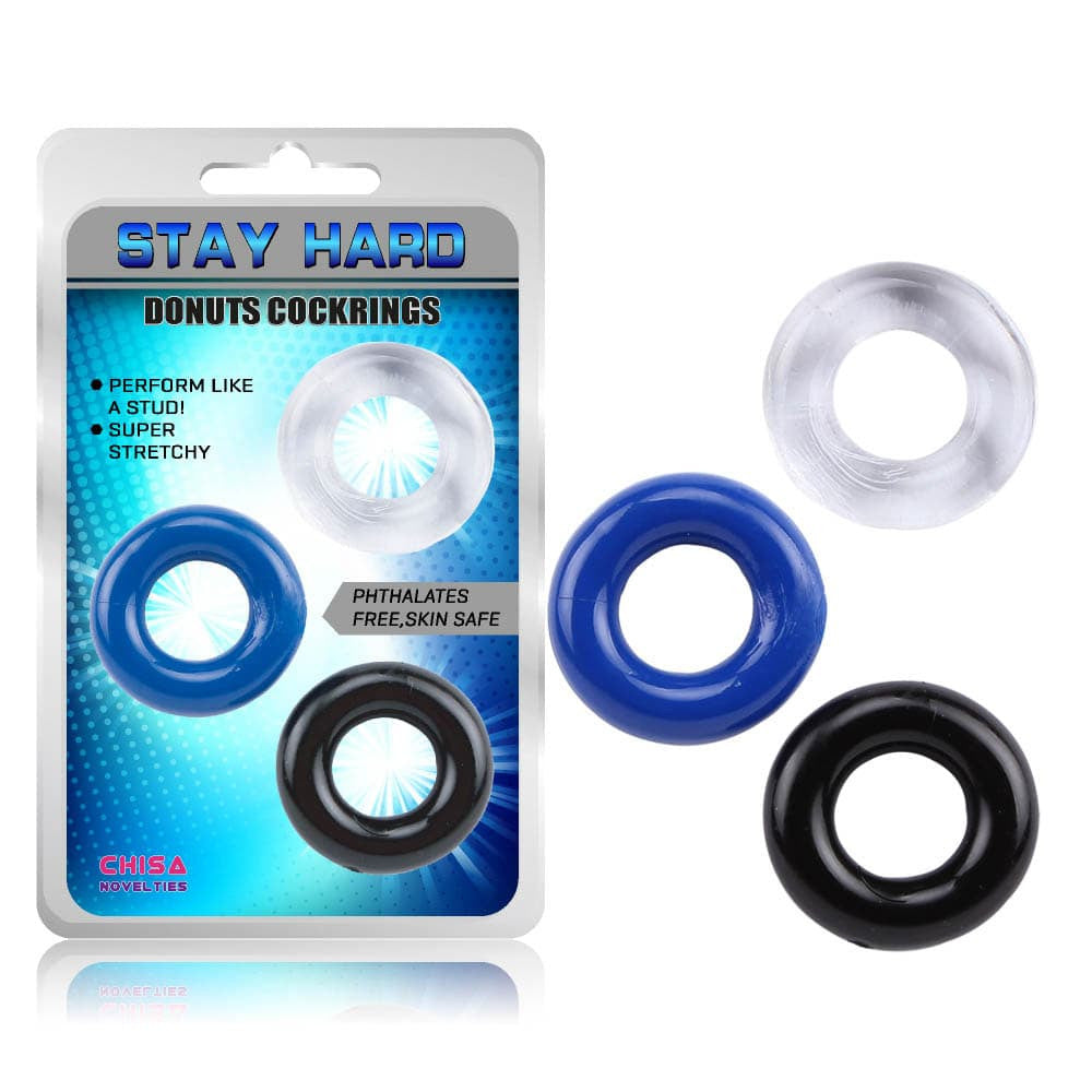 Donut rings - Assorted pack of 3