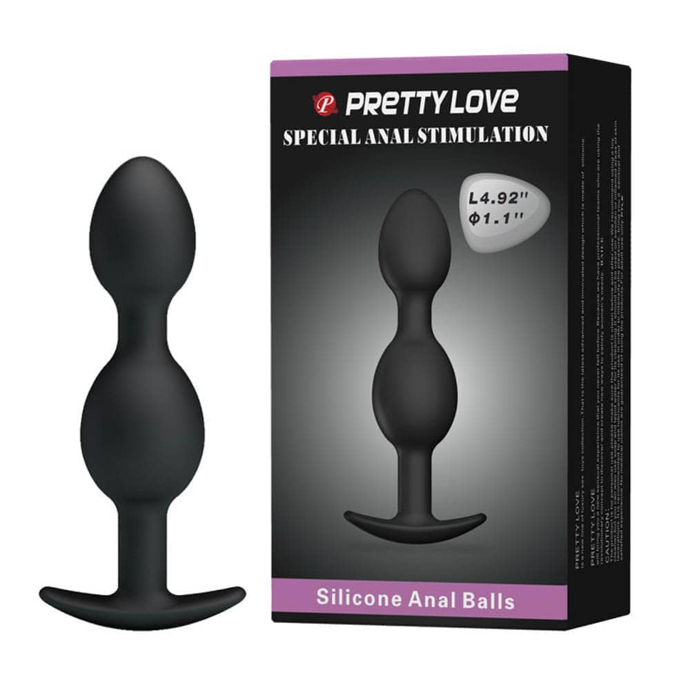 Pretty Love Heavy Silicone Anal Plug 3