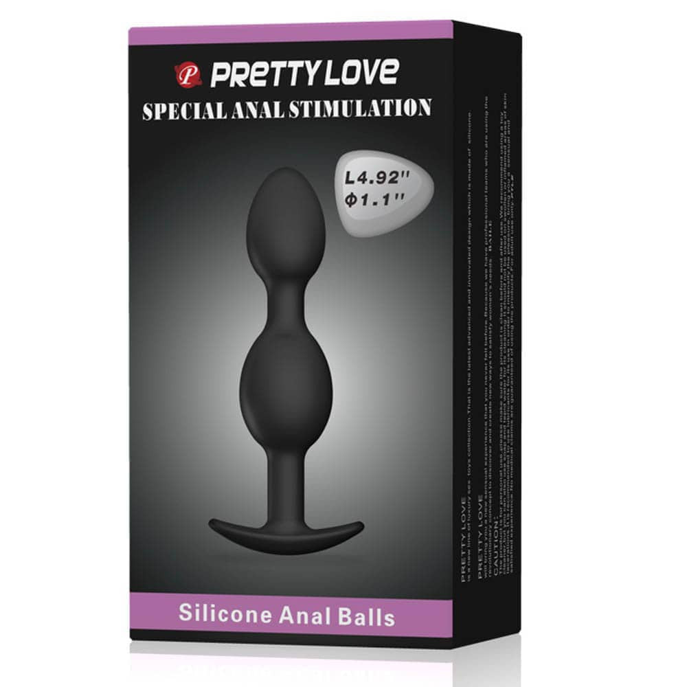 Pretty Love Heavy Silicone Anal Plug 3