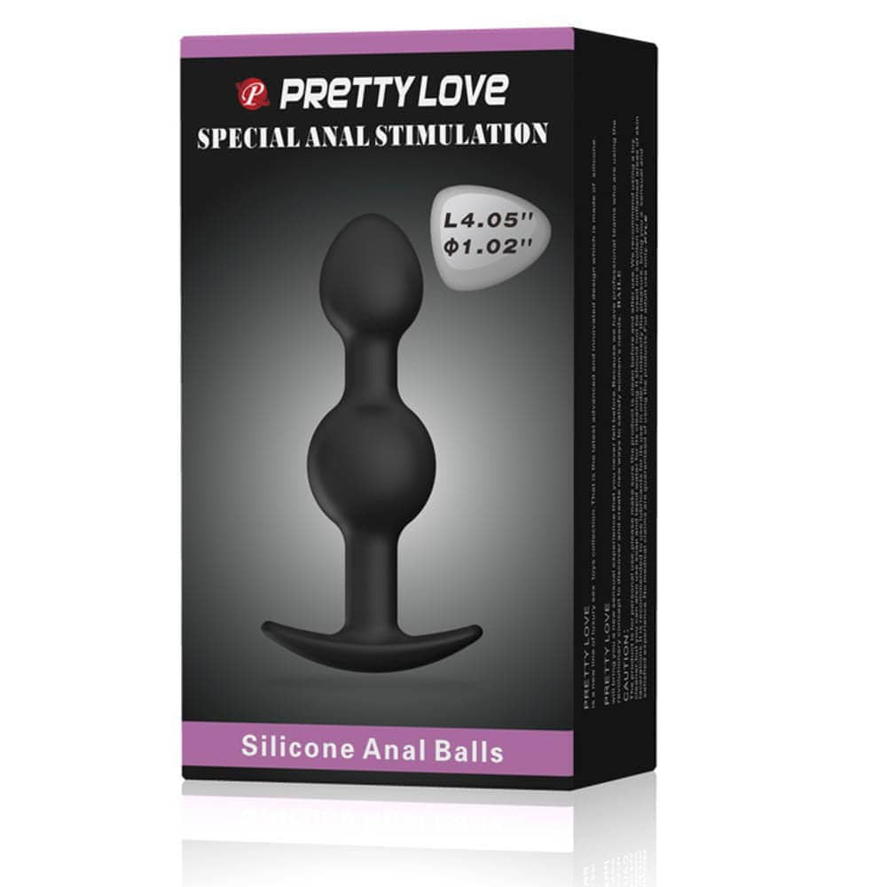 Pretty Love Heavy Silicone Anal Plug 2
