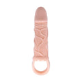 Extended flesh-colored penis sleeve