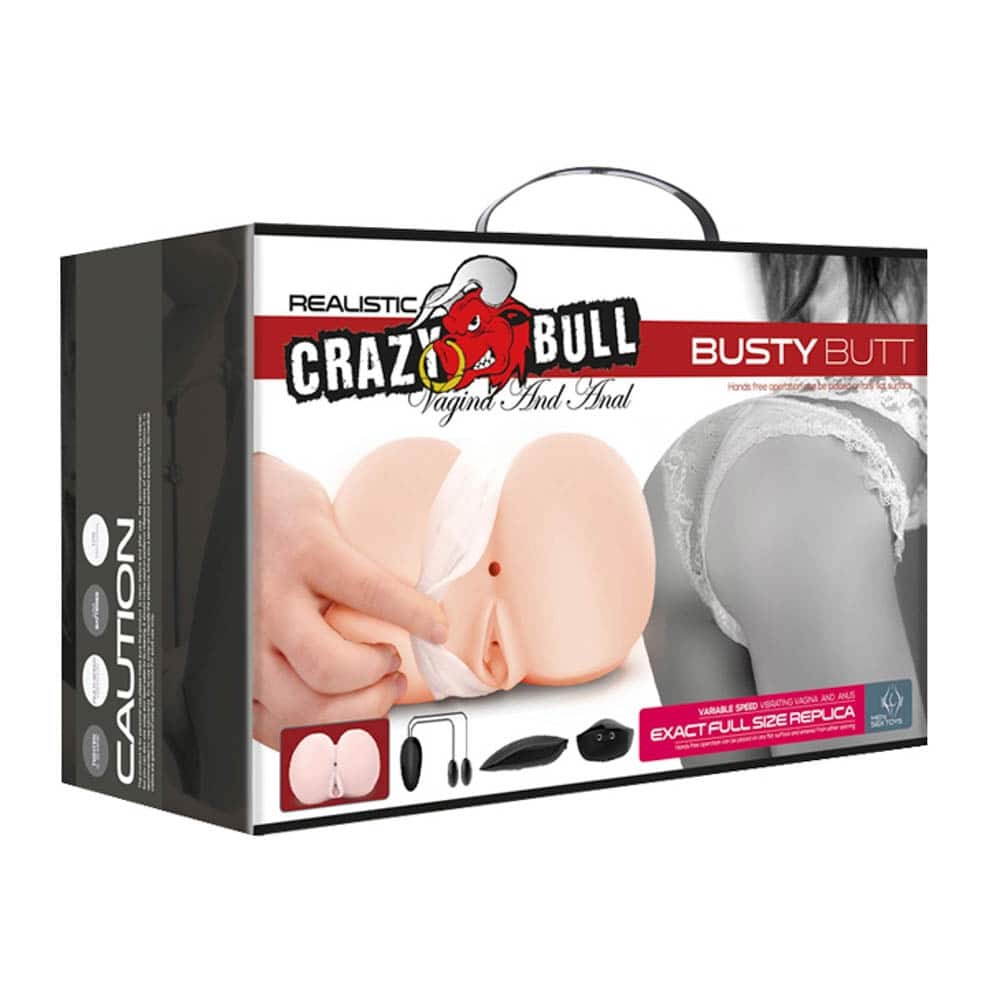 Crazy Bull realistic vagina and curvy butt anal