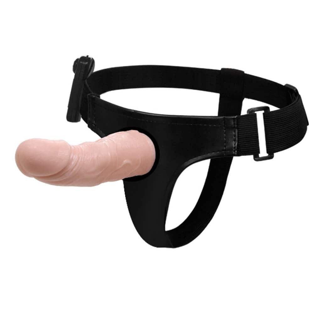Strap-on cable with vibration