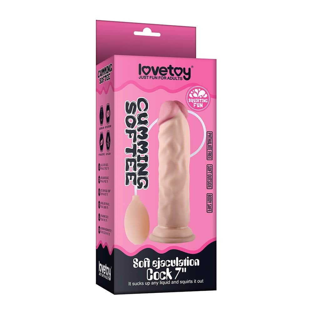 8.5" soft dildo