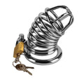 Metal chastity cage