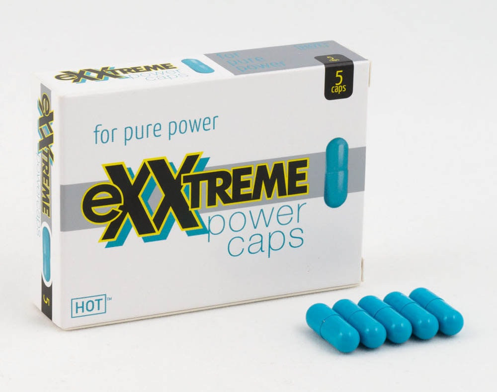 HOT exxtreme power caps man 1x5 pieces 5 pieces