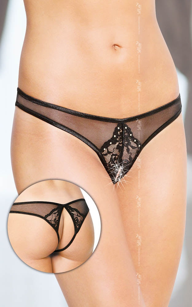 Thong 2442 - black {} M/L