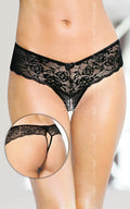 Thong 2440 - black {} S/M